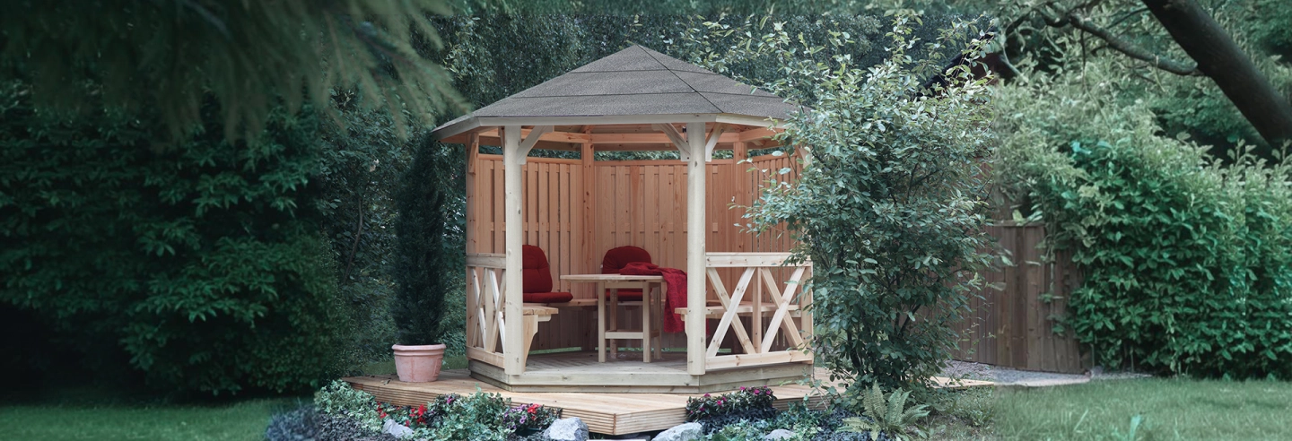 Pavillons für Garten & Terrasse – Pfister + Partner Hindelbank