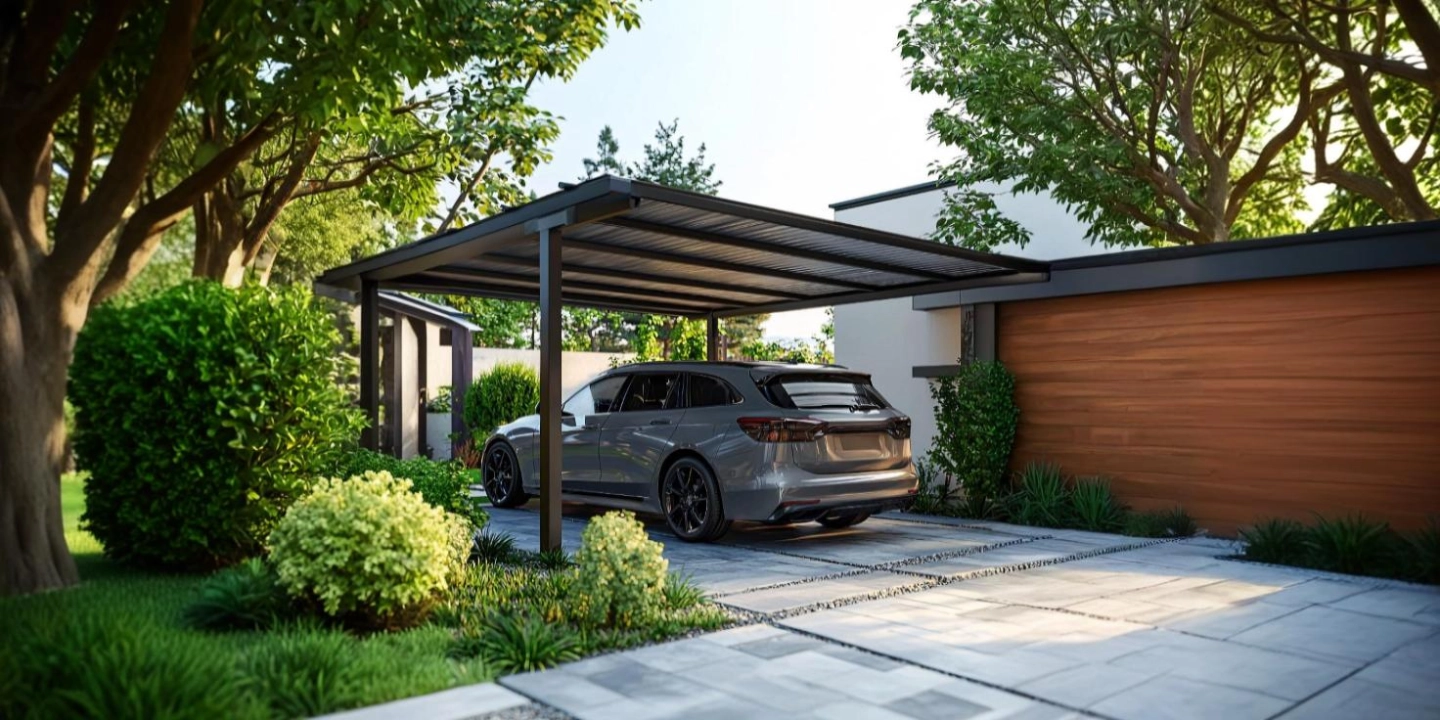 Carports aus Holz & Metall nach Mass – Pfister + Partner